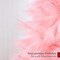 Best Choice Products Premium Artificial Pink Pampas Christmas Tree Holiday Décor w/ Foldable Metal Base